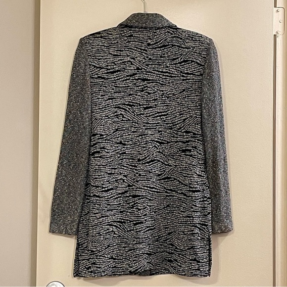 ST. JOHN COLLECTION by MARIE GRAY Knitted Zip Up Sweater Blazer Jacket - Picture 3 of 6